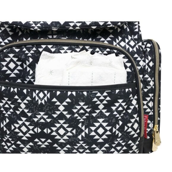 FISHER-PRICE Shiloh Southwest Aztec Deluxe Diaper Bag Backpack - Picture 5 of 15